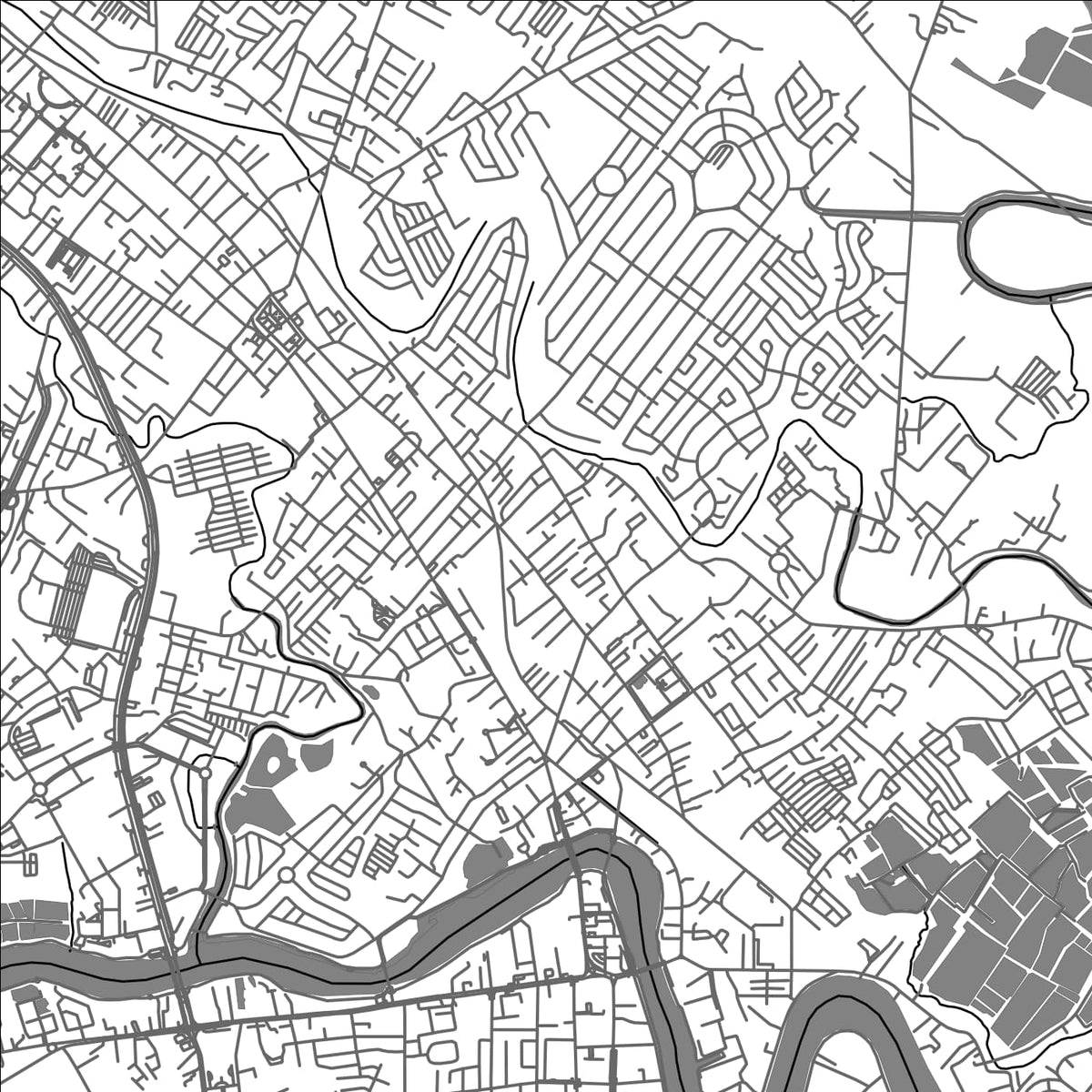 ROAD MAP OF ILOILO, PHILIPPINES BY MAPBAKES