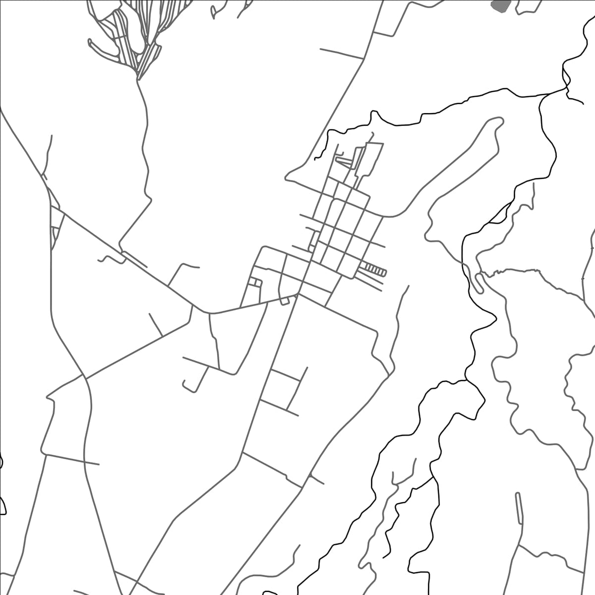 ROAD MAP OF IMPASUGONG, PHILIPPINES BY MAPBAKES