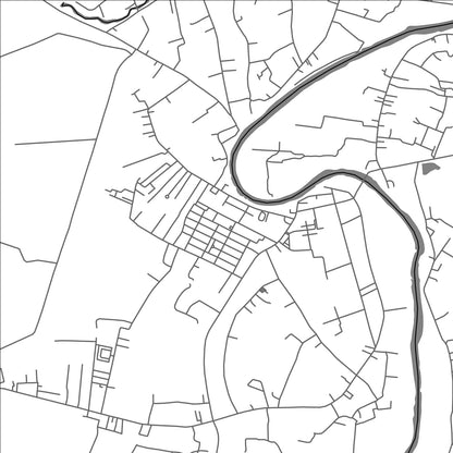 ROAD MAP OF JAEN, PHILIPPINES BY MAPBAKES