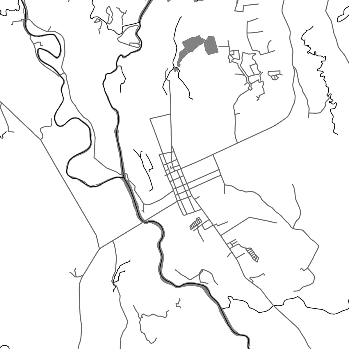 ROAD MAP OF JUBAN, PHILIPPINES BY MAPBAKES