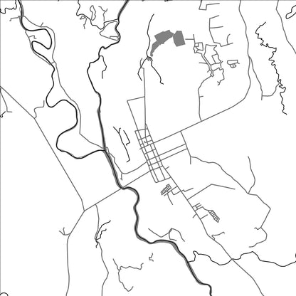 ROAD MAP OF JUBAN, PHILIPPINES BY MAPBAKES
