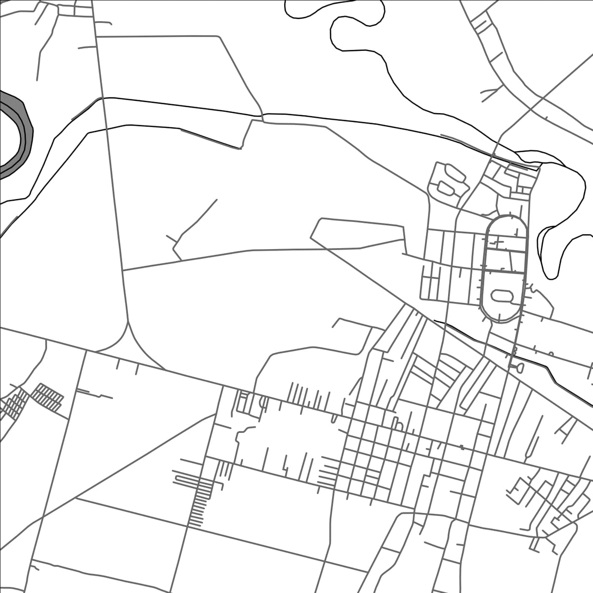 ROAD MAP OF KABACAN, PHILIPPINES BY MAPBAKES