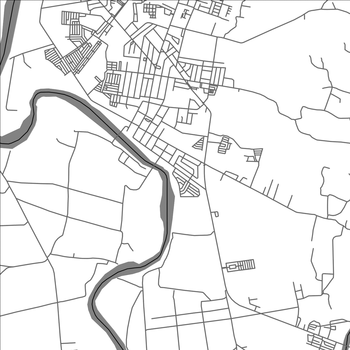 ROAD MAP OF KABANKALAN, PHILIPPINES BY MAPBAKES