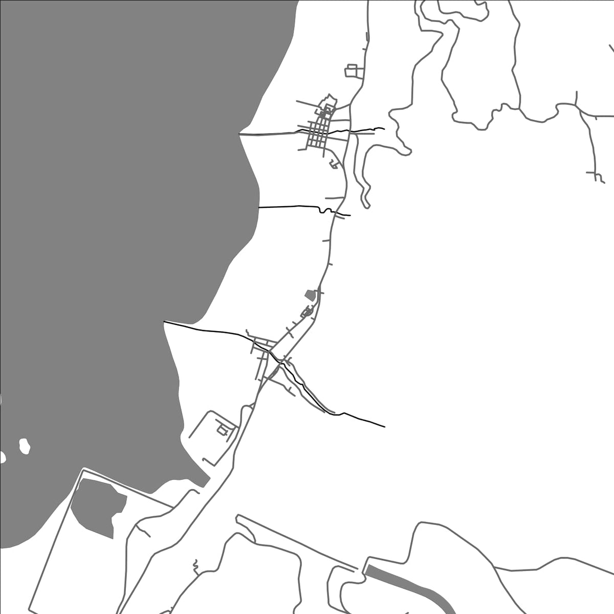 ROAD MAP OF KALAYAAN, PHILIPPINES BY MAPBAKES