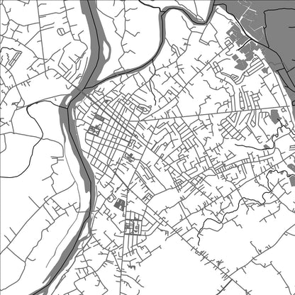 ROAD MAP OF KALIBO, PHILIPPINES BY MAPBAKES