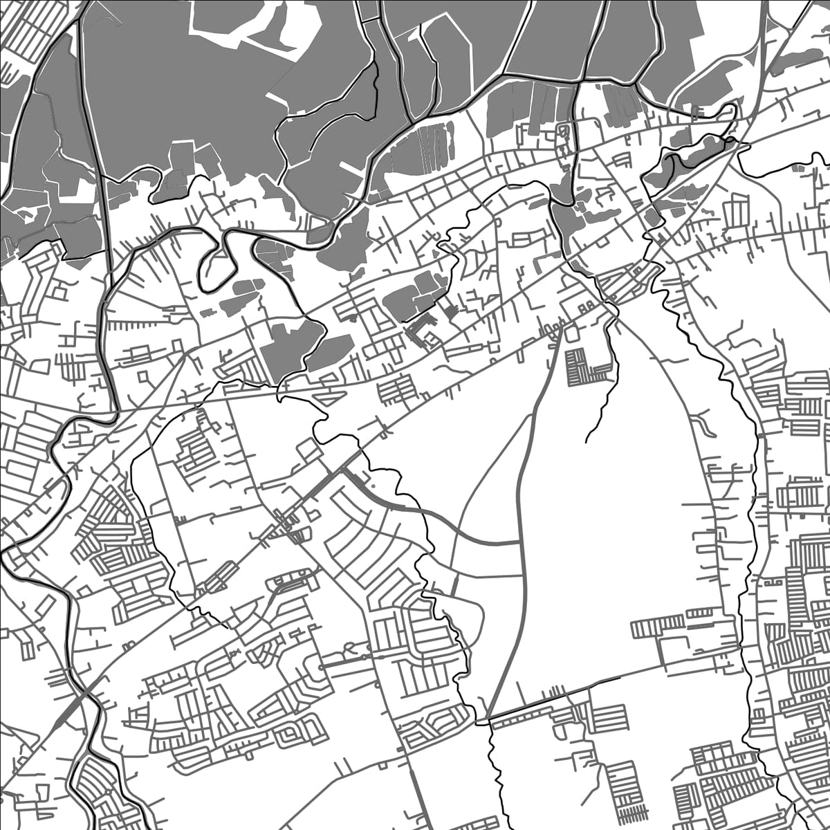 ROAD MAP OF KAWIT, PHILIPPINES BY MAPBAKES
