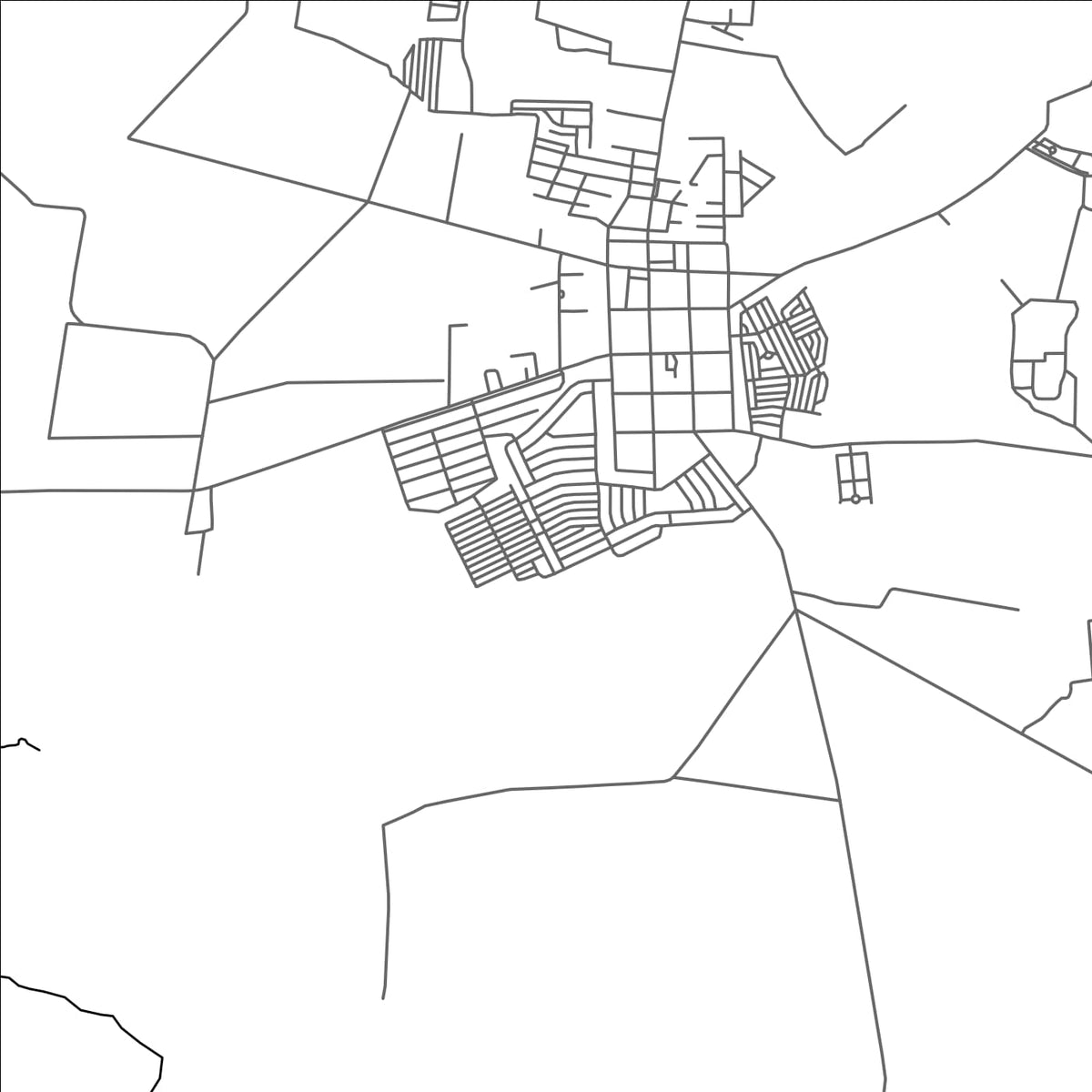 ROAD MAP OF LA CARLOTA, PHILIPPINES BY MAPBAKES