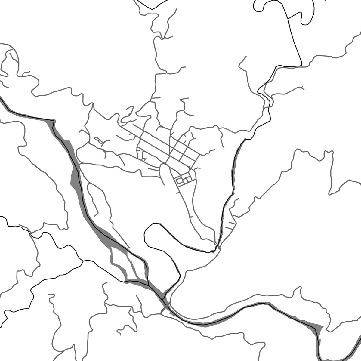 ROAD MAP OF LAGAWE, PHILIPPINES BY MAPBAKES