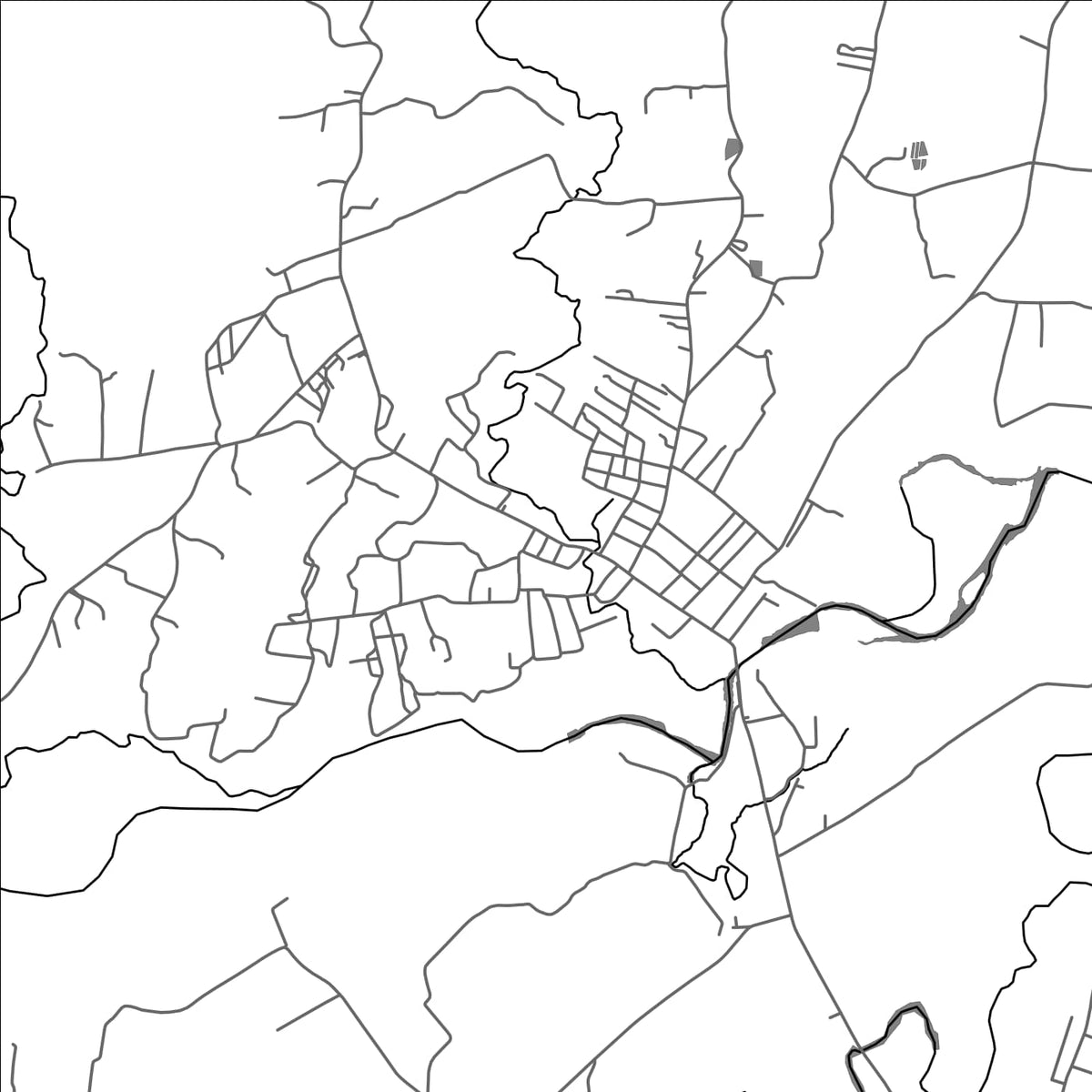 ROAD MAP OF LAMUT, PHILIPPINES BY MAPBAKES