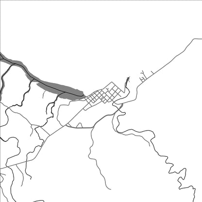 ROAD MAP OF LANUZA, PHILIPPINES BY MAPBAKES