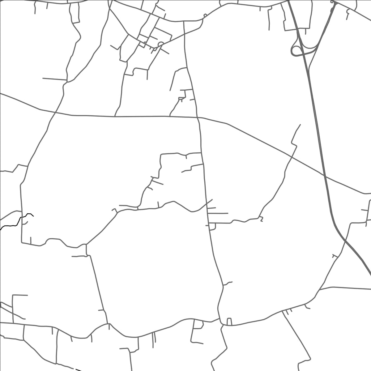 ROAD MAP OF LAOAC EAST, PHILIPPINES BY MAPBAKES