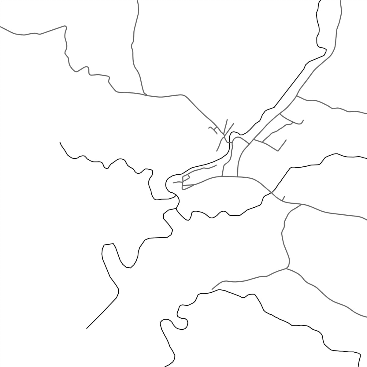 ROAD MAP OF LAPUYAN, PHILIPPINES BY MAPBAKES