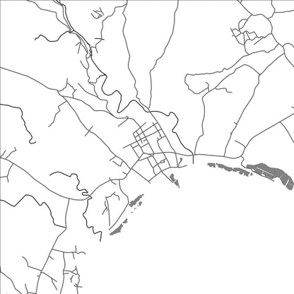 ROAD MAP OF LAZI, PHILIPPINES BY MAPBAKES