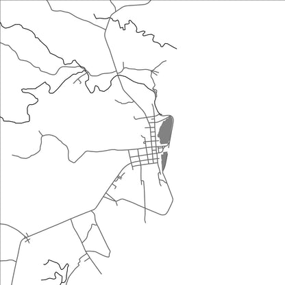 ROAD MAP OF LIANGA, PHILIPPINES BY MAPBAKES