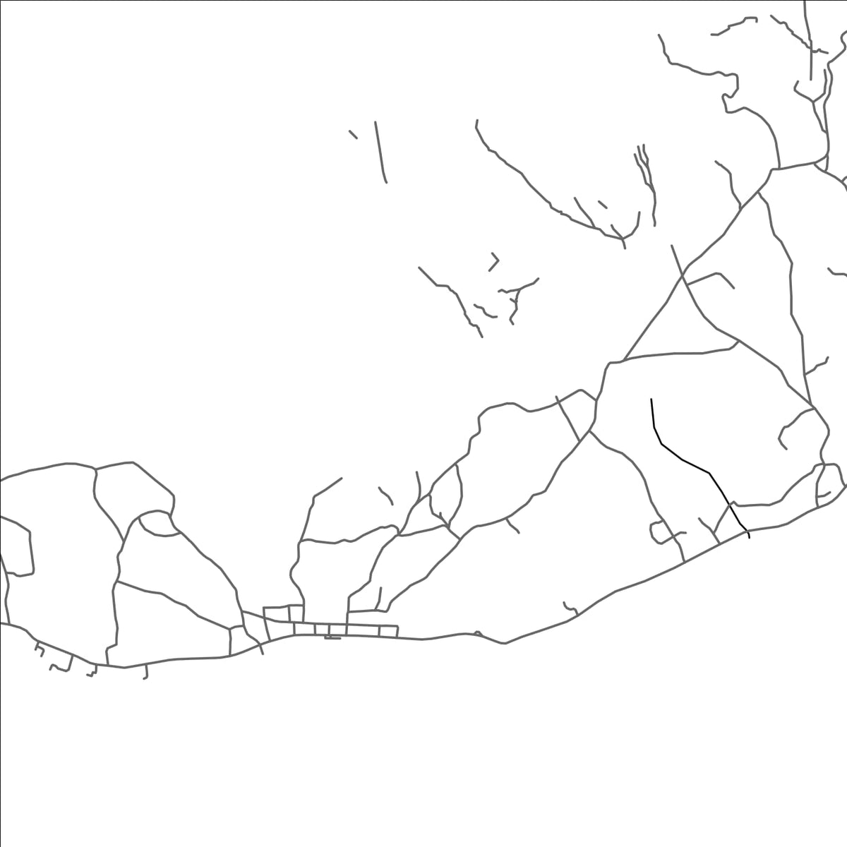 ROAD MAP OF LILA, PHILIPPINES BY MAPBAKES