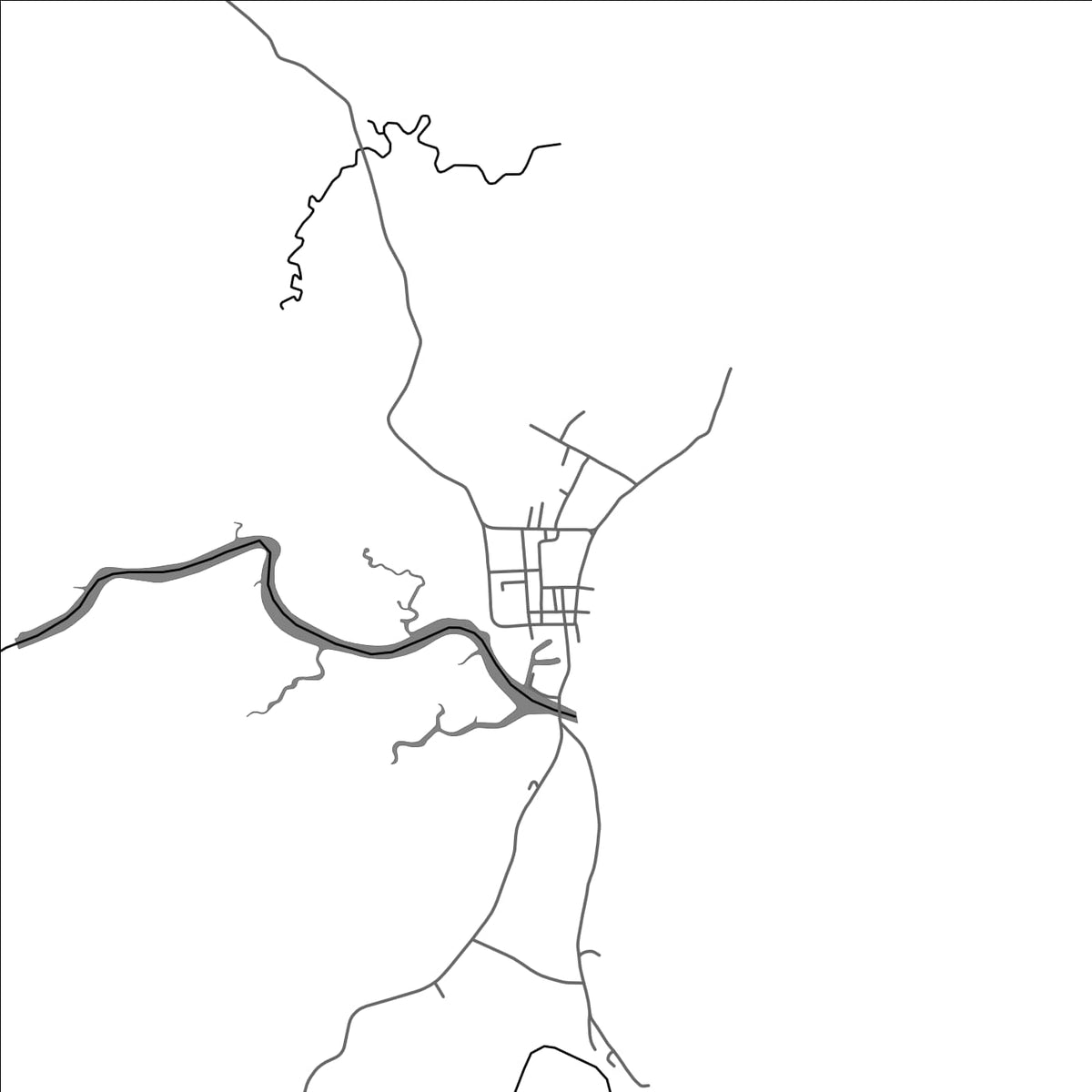 ROAD MAP OF LINGIG, PHILIPPINES BY MAPBAKES