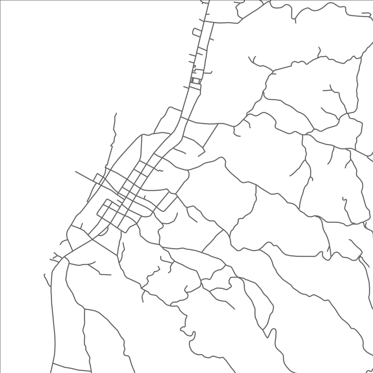 ROAD MAP OF LOON, PHILIPPINES BY MAPBAKES