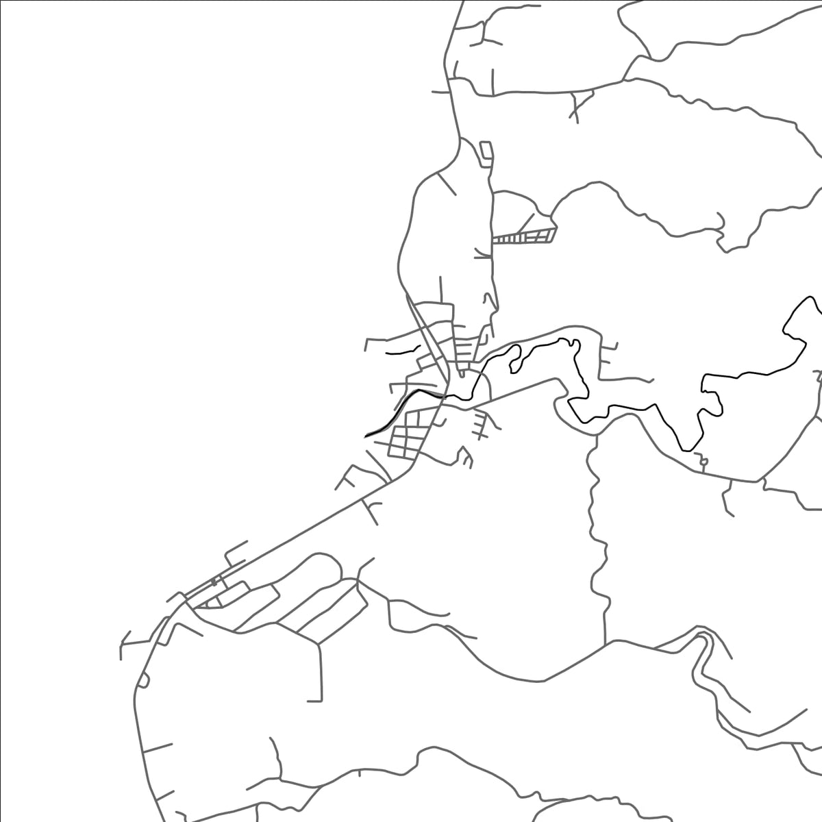 ROAD MAP OF LUGAIT, PHILIPPINES BY MAPBAKES
