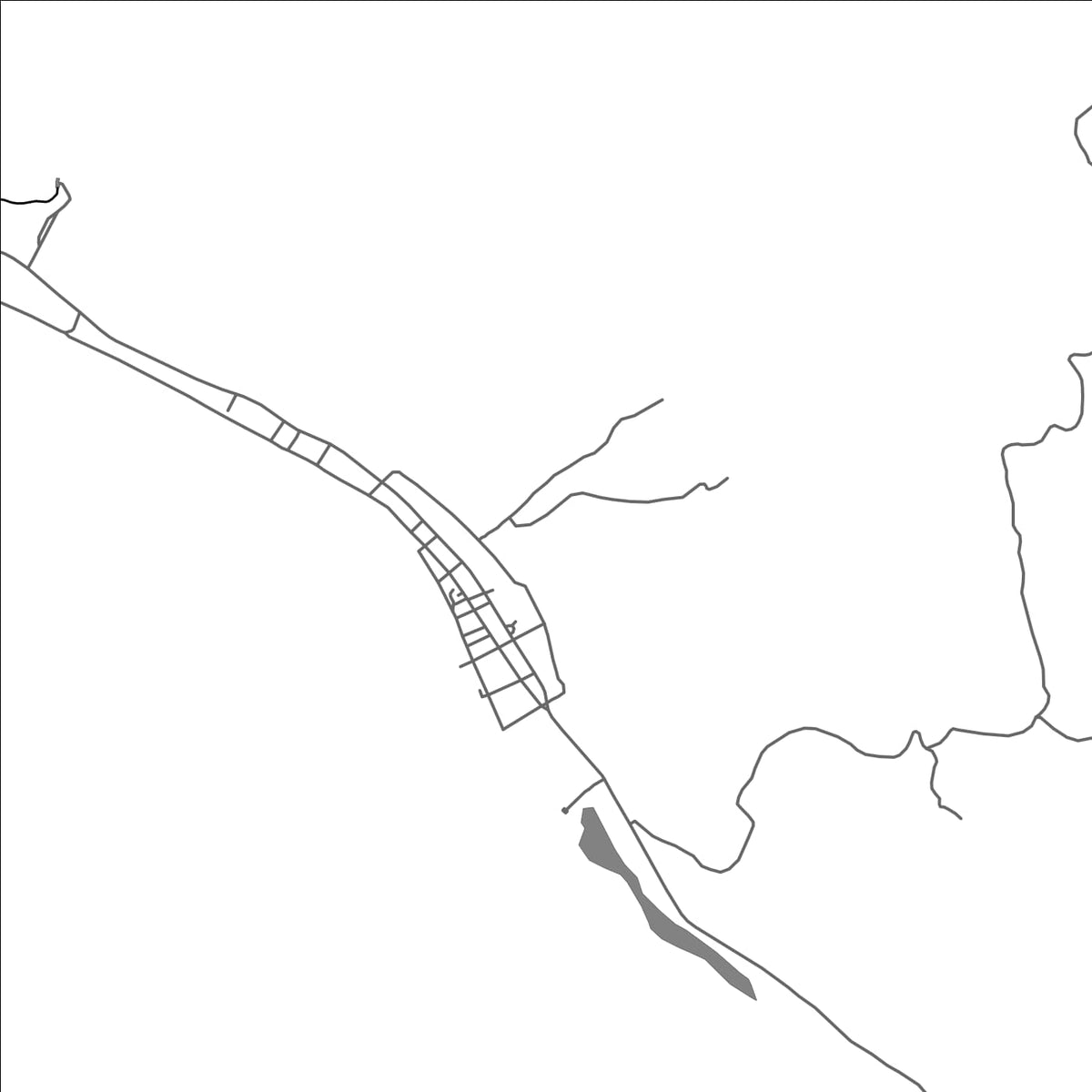 ROAD MAP OF MACROHON, PHILIPPINES BY MAPBAKES
