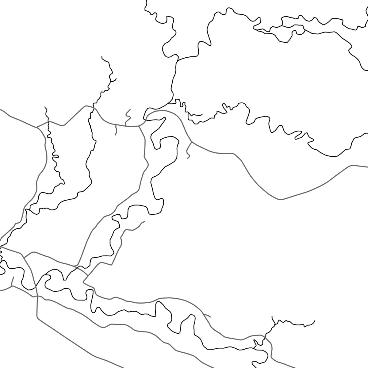 ROAD MAP OF MAGUING, PHILIPPINES BY MAPBAKES