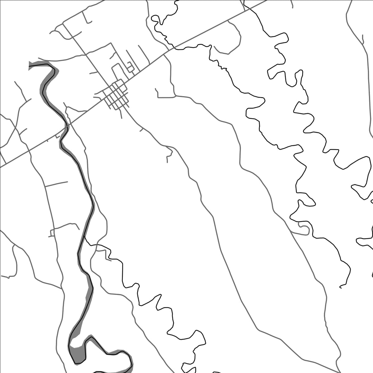 ROAD MAP OF MAIGO, PHILIPPINES BY MAPBAKES