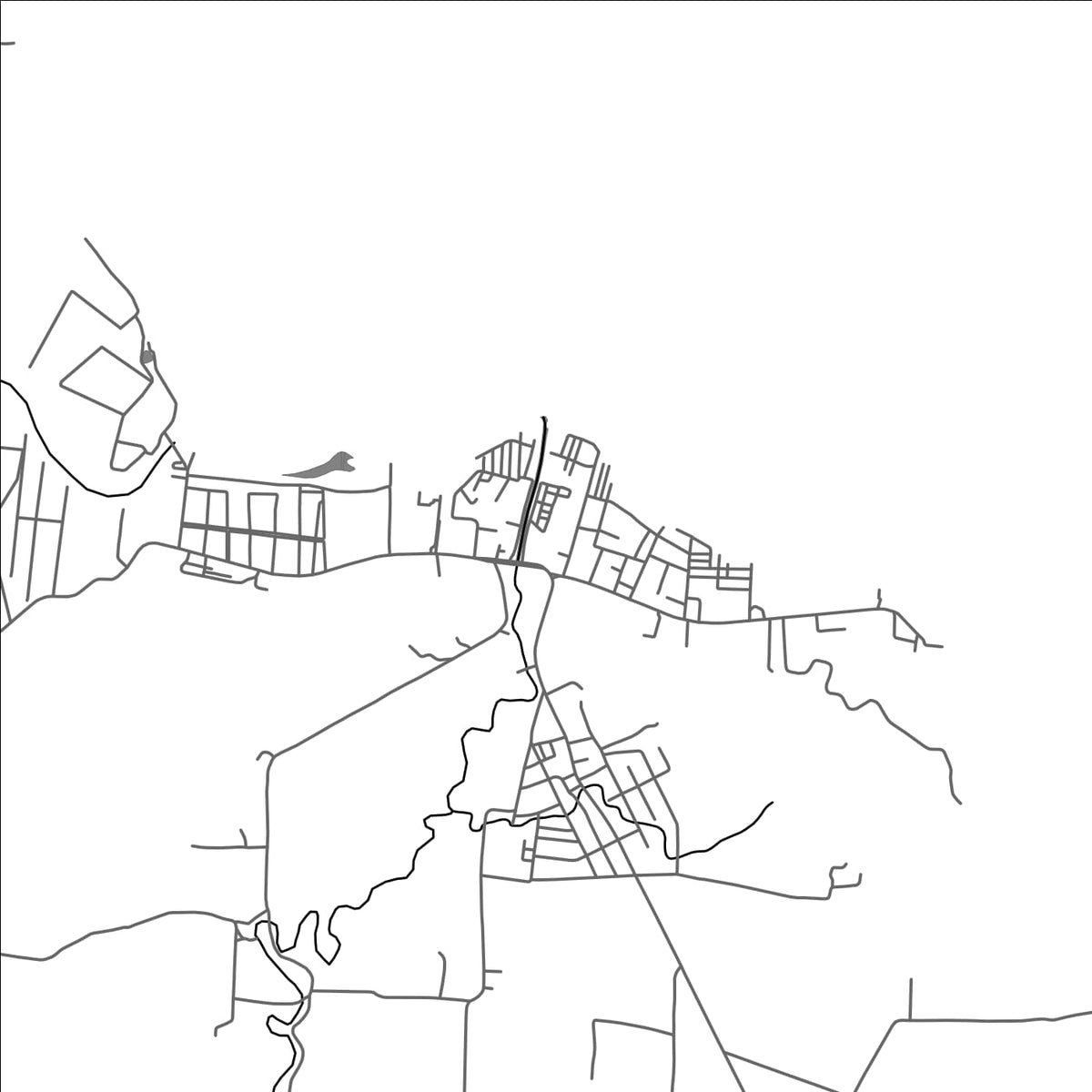 ROAD MAP OF MALALAG, PHILIPPINES BY MAPBAKES