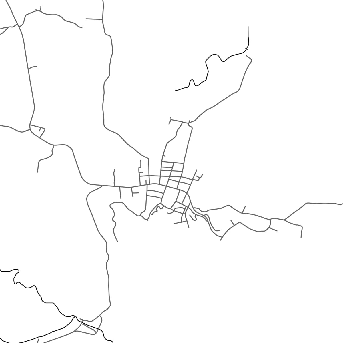 ROAD MAP OF MALANGAS, PHILIPPINES BY MAPBAKES