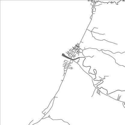 ROAD MAP OF MALAPATAN, PHILIPPINES BY MAPBAKES