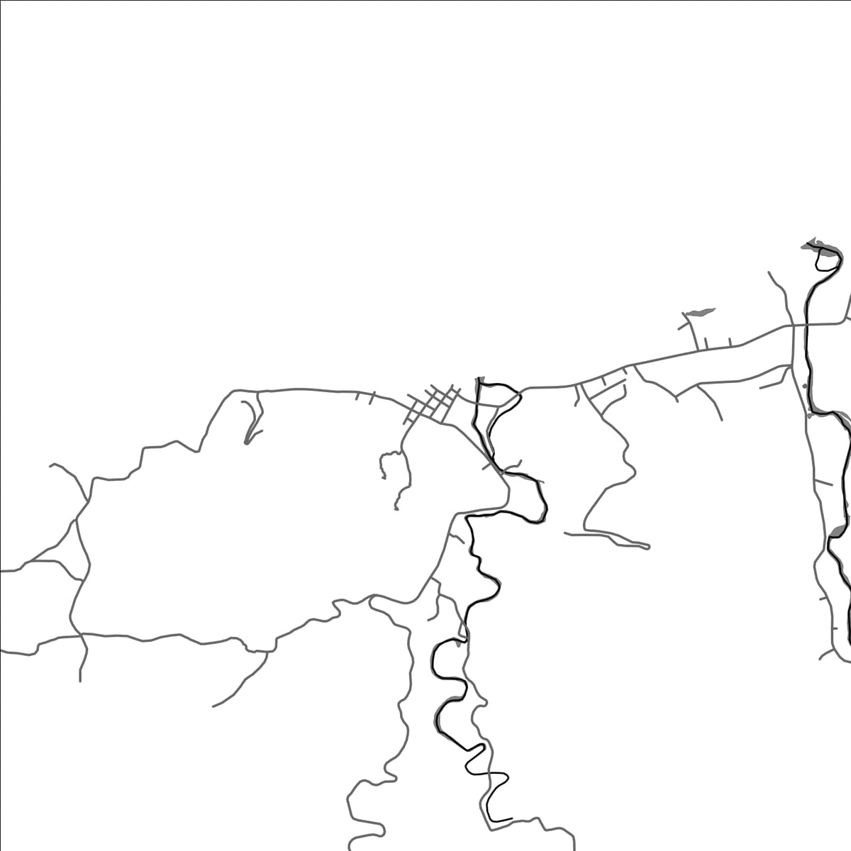 ROAD MAP OF MALAY, PHILIPPINES BY MAPBAKES