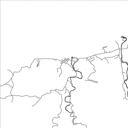 ROAD MAP OF MALAY, PHILIPPINES BY MAPBAKES