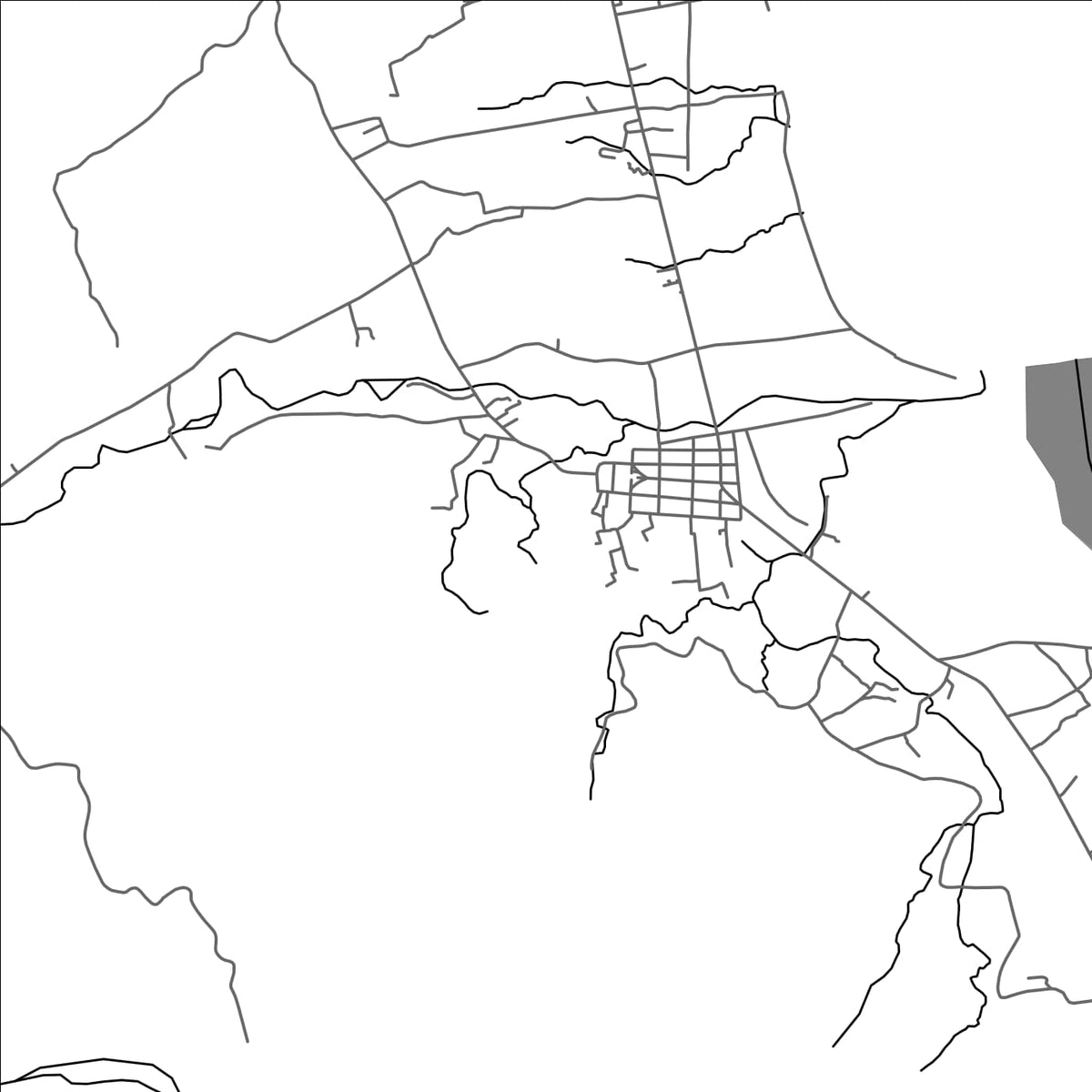 ROAD MAP OF MALILIPOT, PHILIPPINES BY MAPBAKES