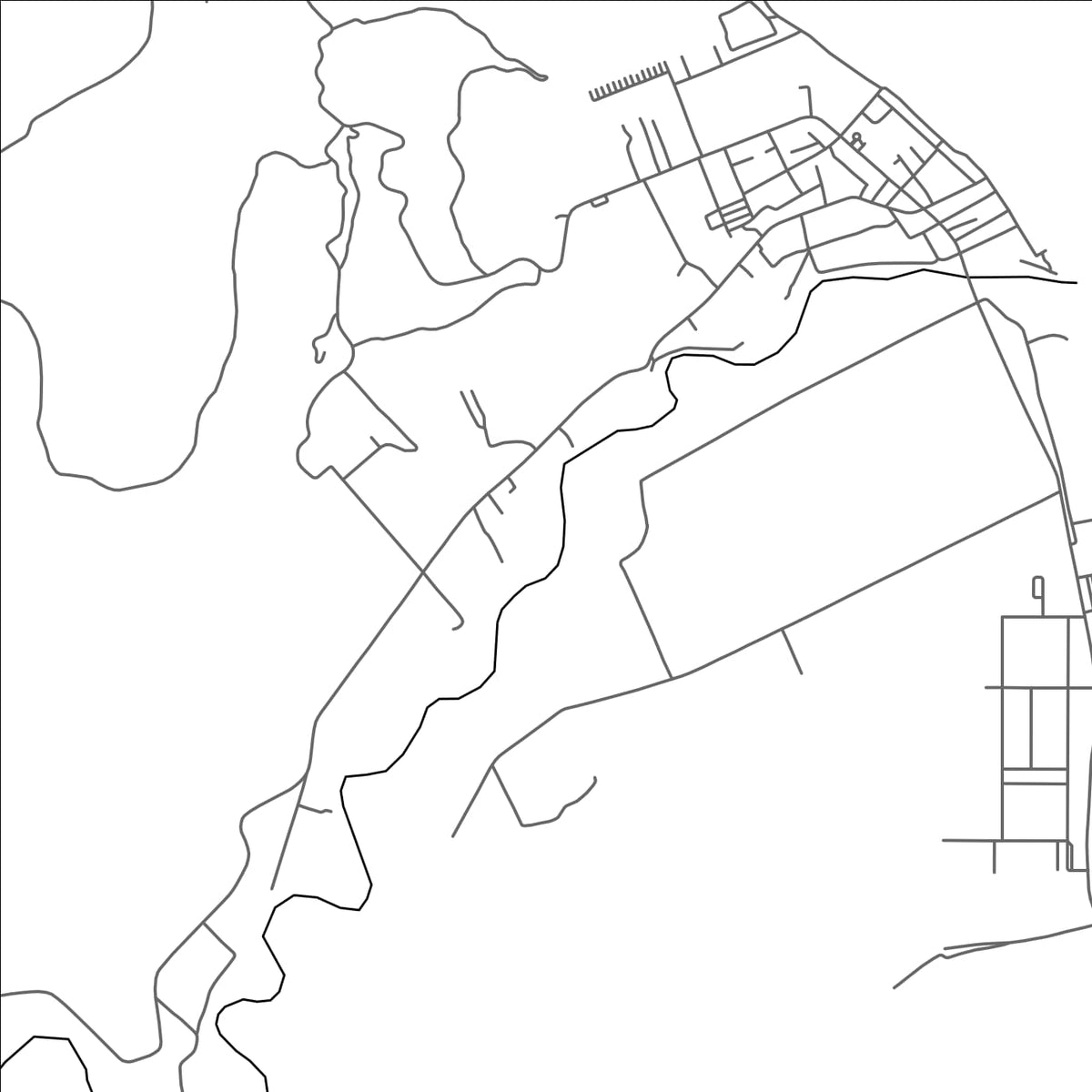 ROAD MAP OF MALITA, PHILIPPINES BY MAPBAKES
