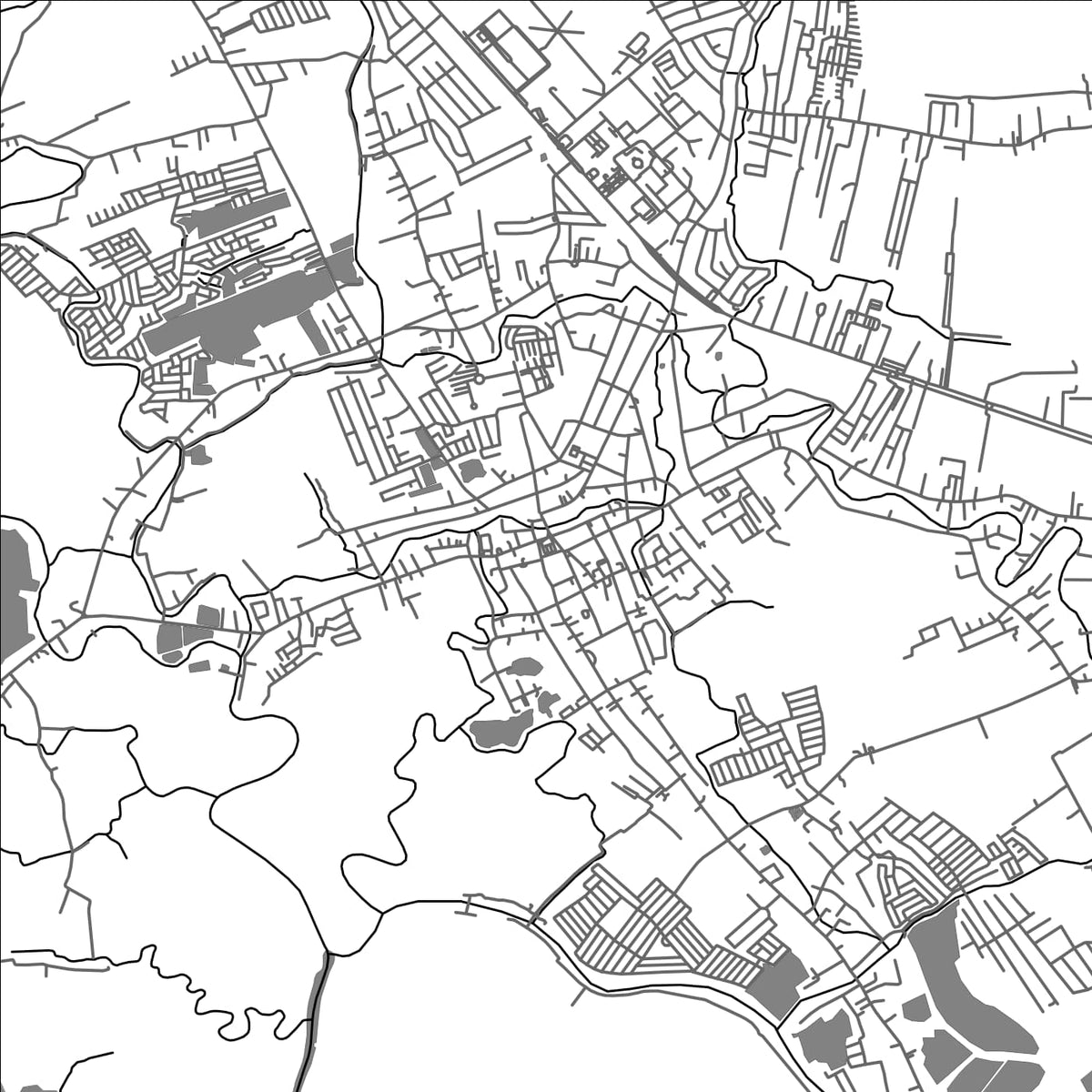 ROAD MAP OF MALOLOS, PHILIPPINES BY MAPBAKES