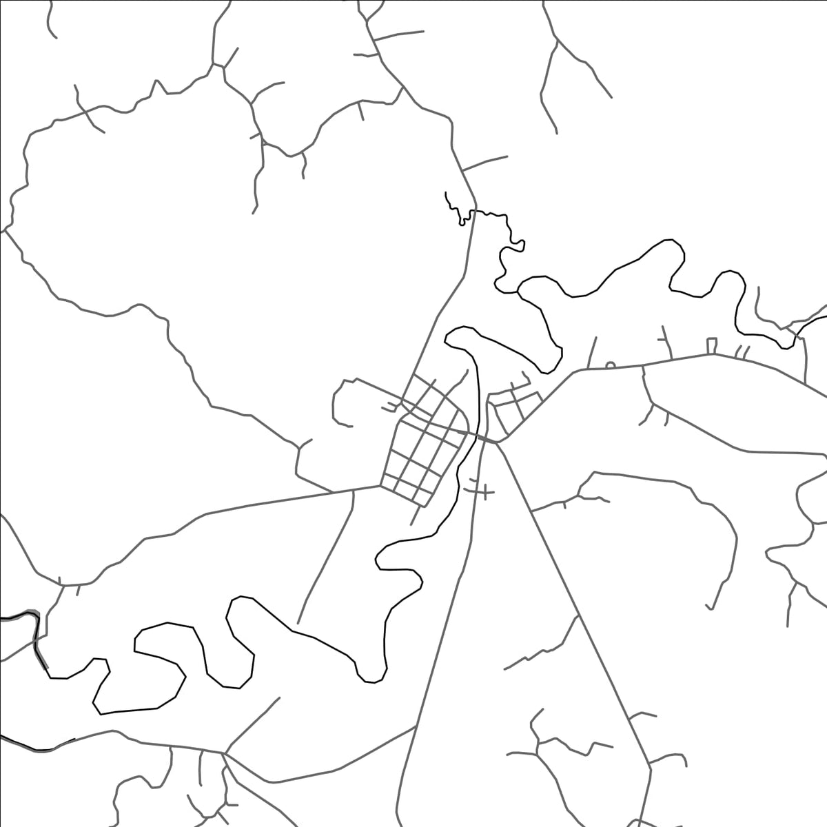 ROAD MAP OF MAMBUSAO, PHILIPPINES BY MAPBAKES