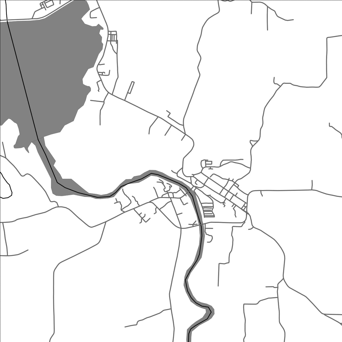 ROAD MAP OF MAMUNGAN, PHILIPPINES BY MAPBAKES