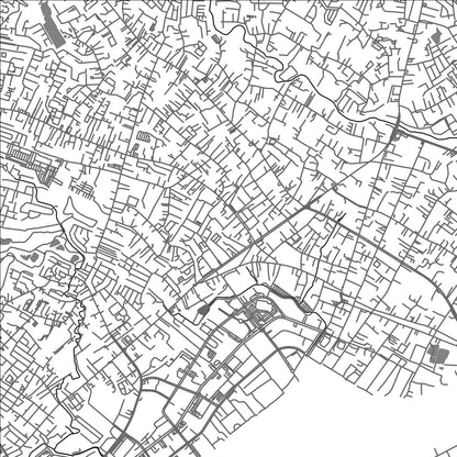 ROAD MAP OF MANDAUE CITY, PHILIPPINES BY MAPBAKES