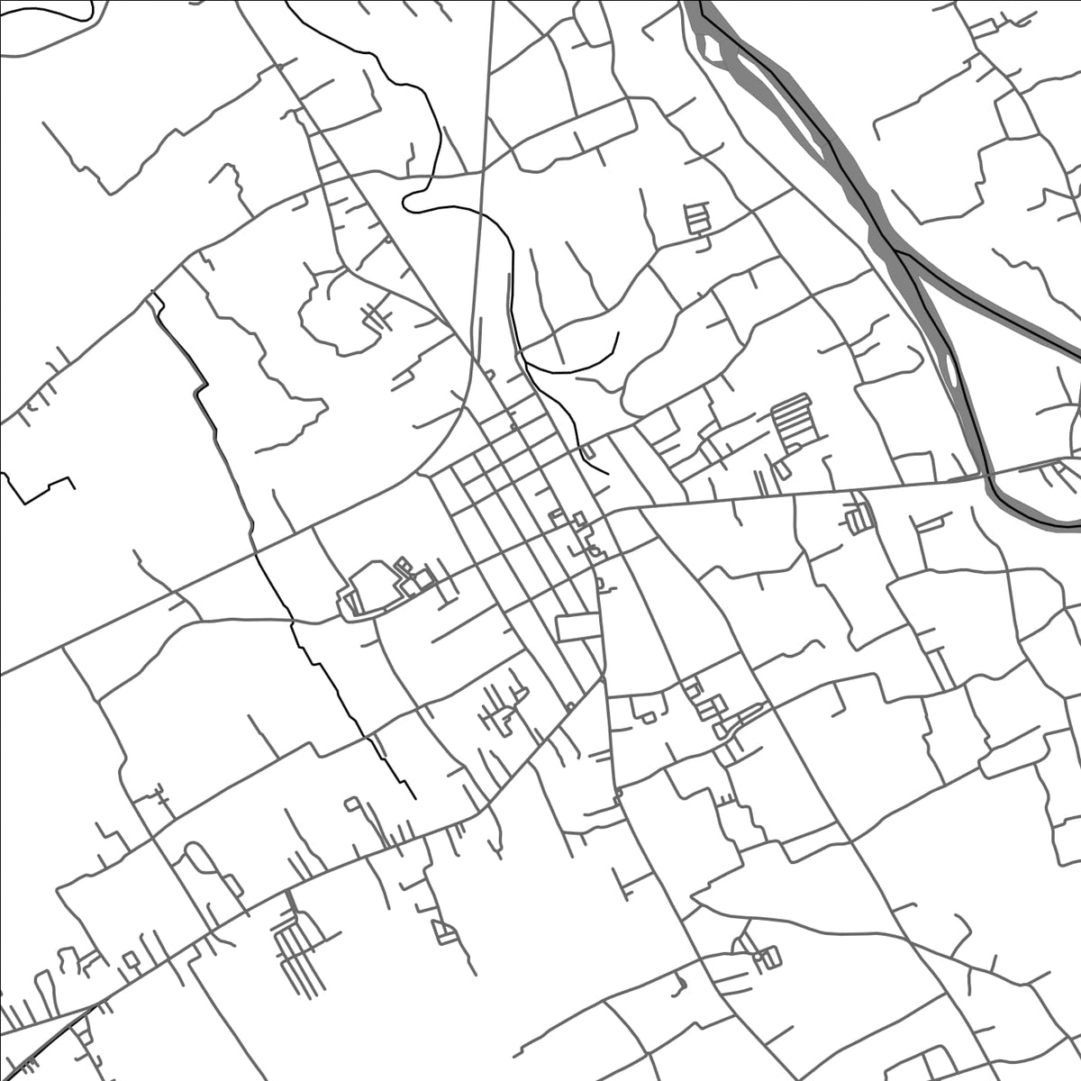 ROAD MAP OF MANGALDAN, PHILIPPINES BY MAPBAKES