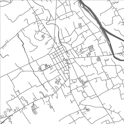 ROAD MAP OF MANGALDAN, PHILIPPINES BY MAPBAKES