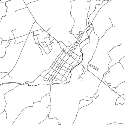 ROAD MAP OF MANGATAREM, PHILIPPINES BY MAPBAKES