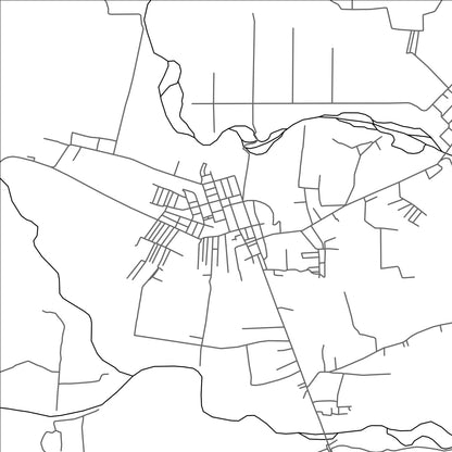 ROAD MAP OF MARIA AURORA, PHILIPPINES BY MAPBAKES