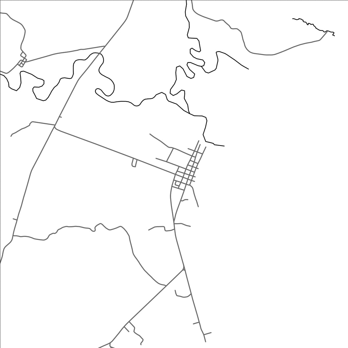 ROAD MAP OF MARIHATAG, PHILIPPINES BY MAPBAKES