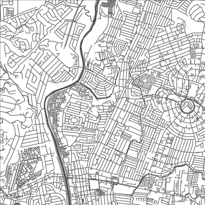 ROAD MAP OF MARIKINA CITY, PHILIPPINES BY MAPBAKES