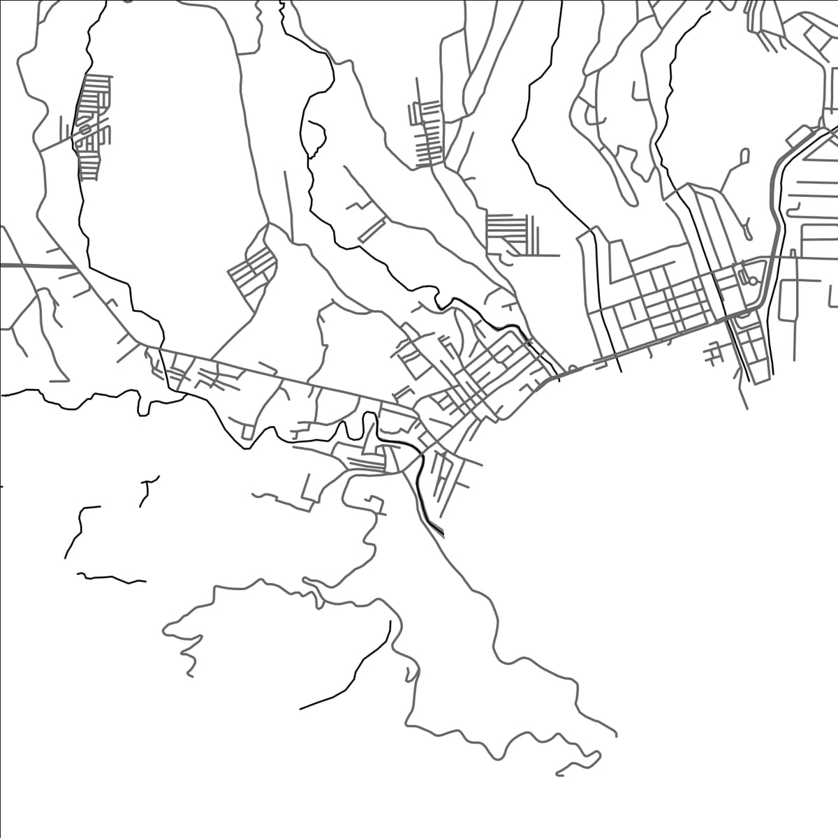ROAD MAP OF MARIVELES, PHILIPPINES BY MAPBAKES