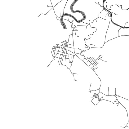 ROAD MAP OF MASINLOC, PHILIPPINES BY MAPBAKES