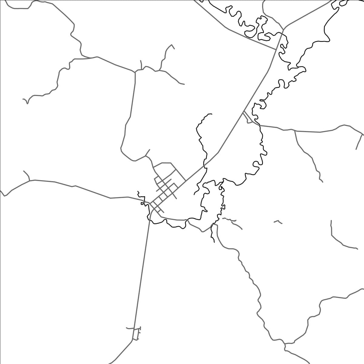 ROAD MAP OF MATAGOB, PHILIPPINES BY MAPBAKES
