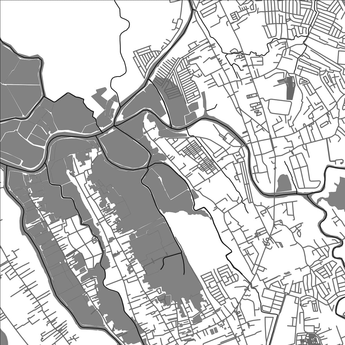 ROAD MAP OF MEYCAUAYAN, PHILIPPINES BY MAPBAKES