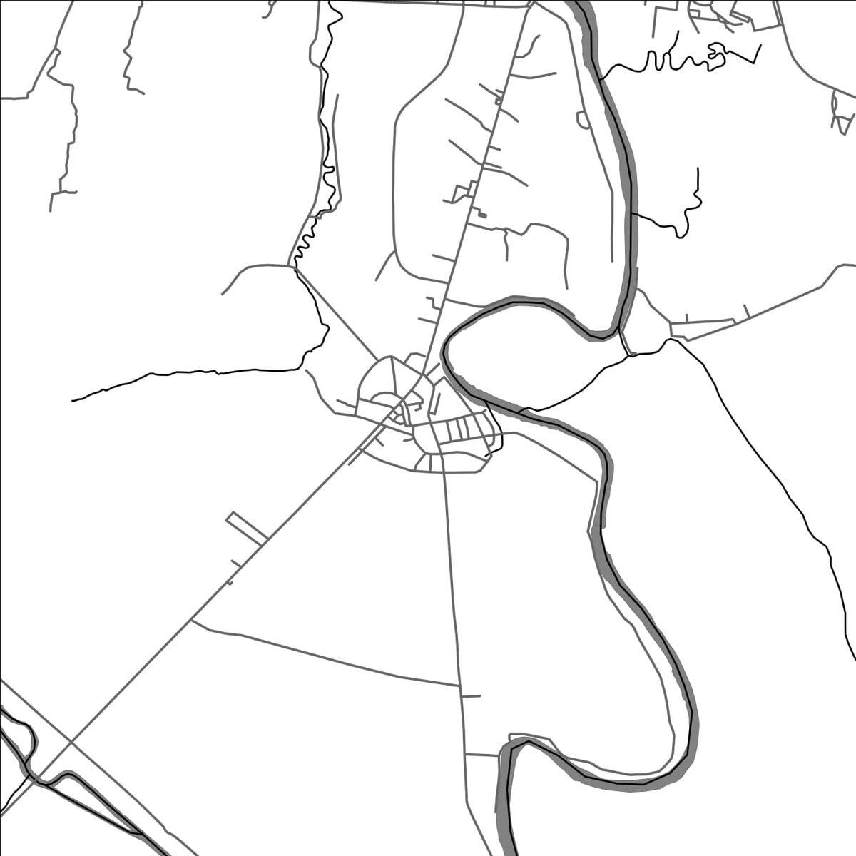 ROAD MAP OF MILAOR, PHILIPPINES BY MAPBAKES