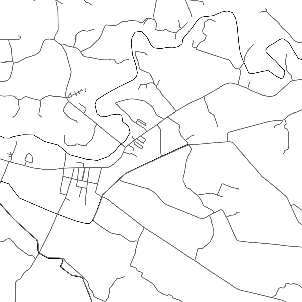 ROAD MAP OF MINA, PHILIPPINES BY MAPBAKES