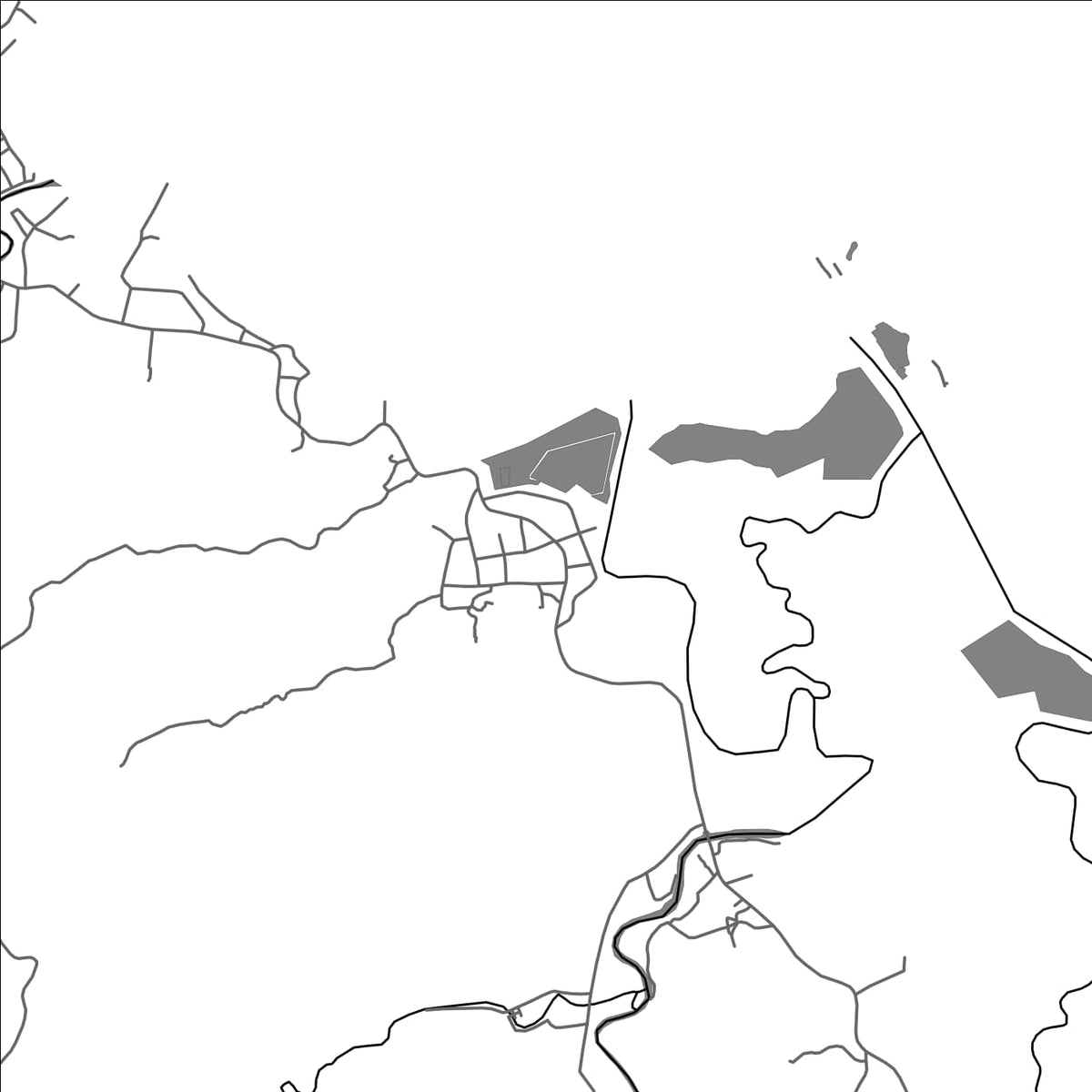 ROAD MAP OF MOBO, PHILIPPINES BY MAPBAKES