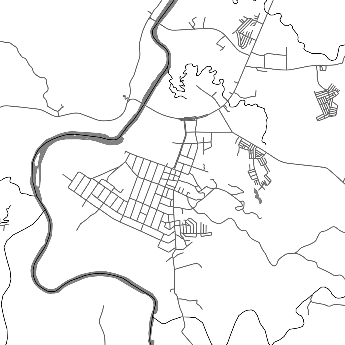 ROAD MAP OF MONKAYO, PHILIPPINES BY MAPBAKES